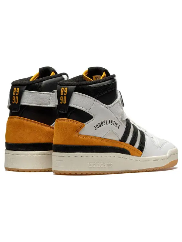 Кроссовки bstn x forum 84 high 'jugoplastika' Adidas — изображение 4 из 4, черный/желтый