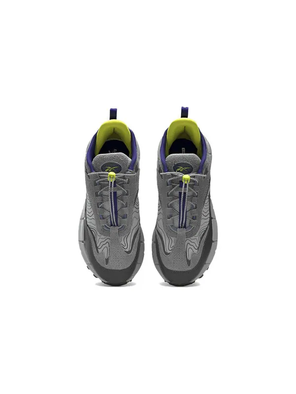 Кроссовки zig kinetica 2.5 edge 'grey lime' Reebok — изображение 3 из 3, серый/серый/серый