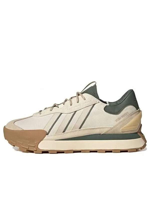 Кроссовки futro mixr Adidas — изображение 1 из 4, кремовый/зеленый