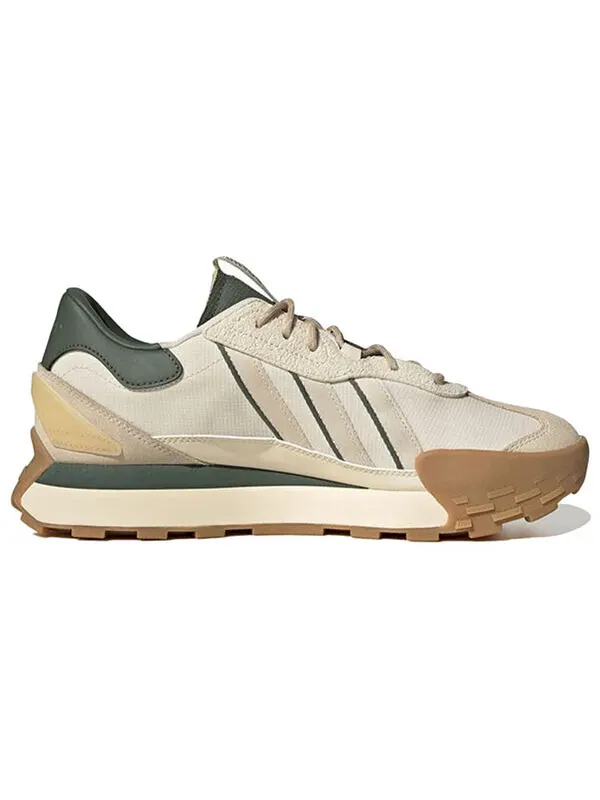 Кроссовки futro mixr Adidas — изображение 2 из 4, кремовый/зеленый