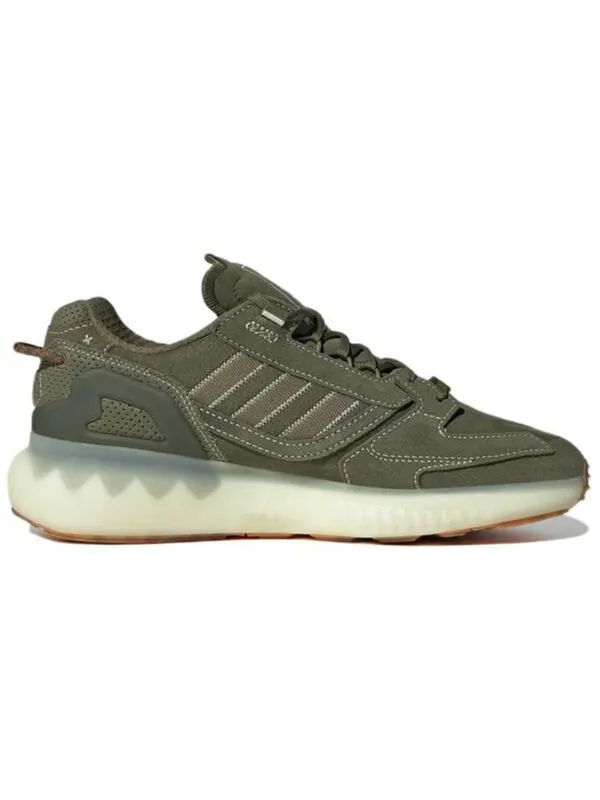 Кроссовки оригинал zx 5k boost Adidas — изображение 2 из 4, зеленый