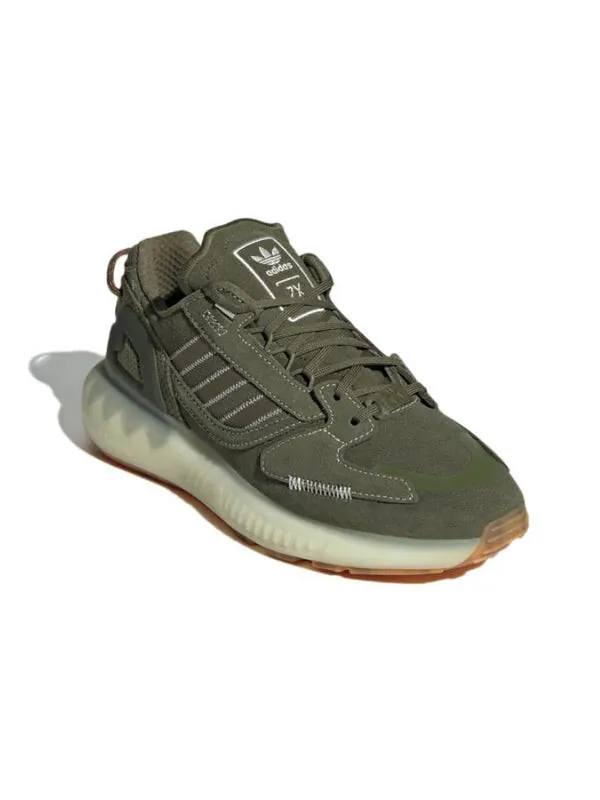 Кроссовки оригинал zx 5k boost Adidas — изображение 3 из 4, зеленый