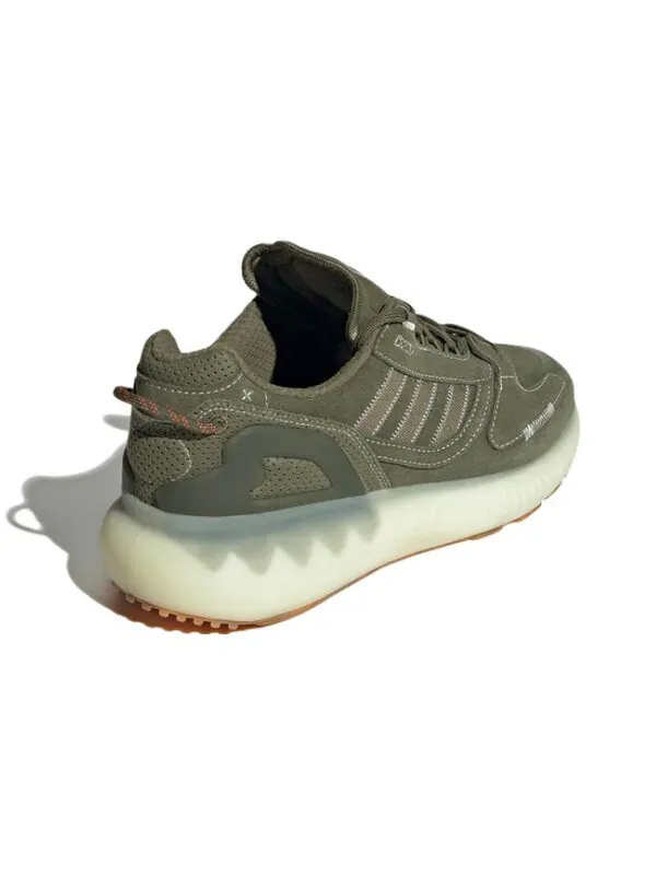 Кроссовки оригинал zx 5k boost Adidas — изображение 4 из 4, зеленый