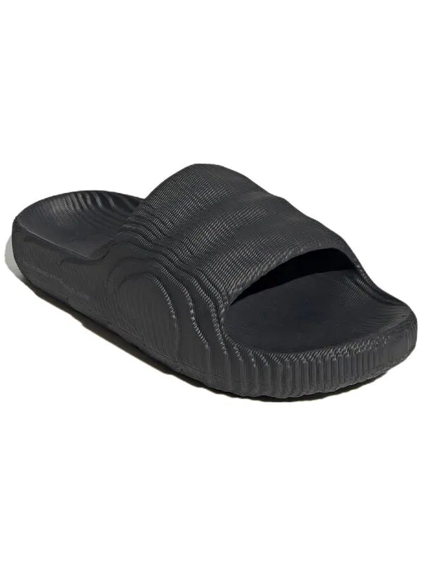 Тапочки adilette 22 slides 'carbon' Adidas — изображение 3 из 4, черный