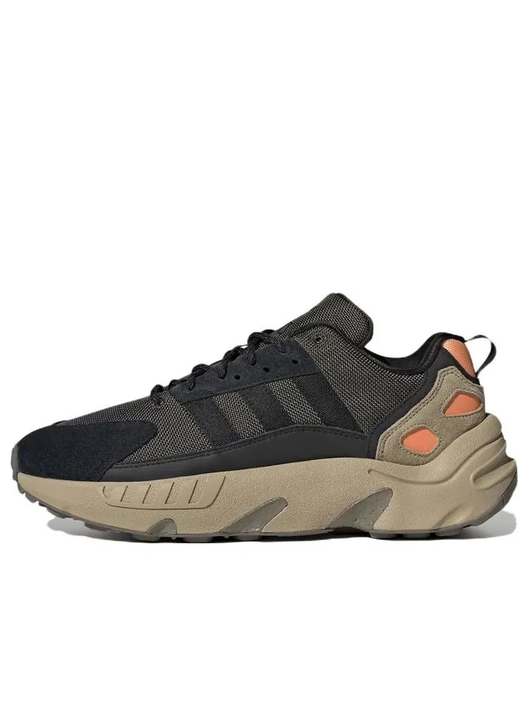 Беговые кроссовки adidas originals ZX 22 Boost 'Shadow Olive' — изображение 1 из 6, зеленый