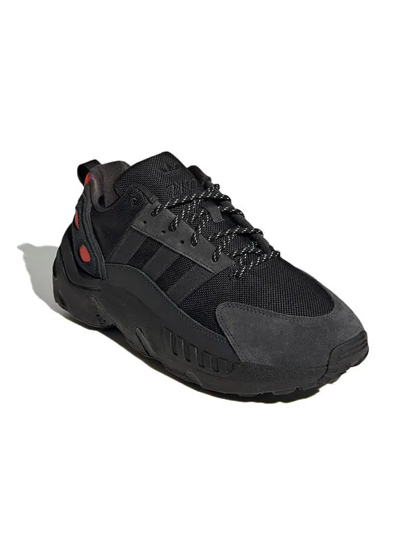 Кроссовки оригинал zx 22 boost Adidas — изображение 3 из 4, черный//красный