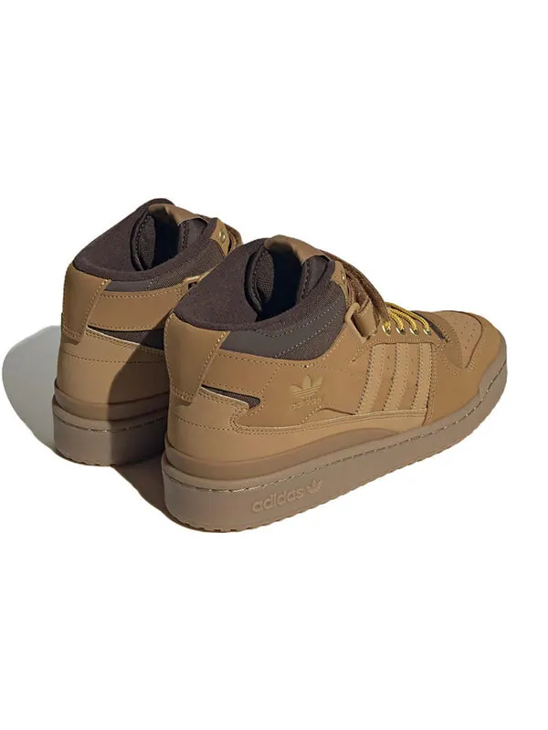 Кроссовки forum mid shoes 'mesa gum' Adidas — изображение 4 из 4, коричневый
