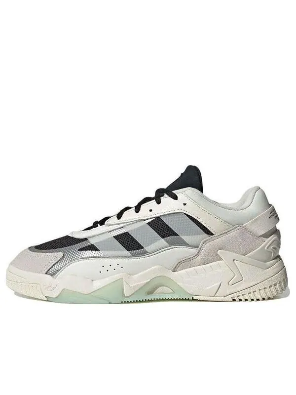 Кроссовки оригинальные niteball ii Adidas — изображение 1 из 4, белый/черный/зеленый