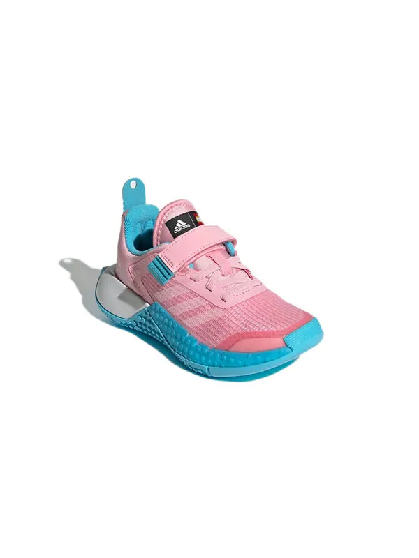 Кроссовки lego x sport j Adidas — изображение 3 из 4, розовый/синий