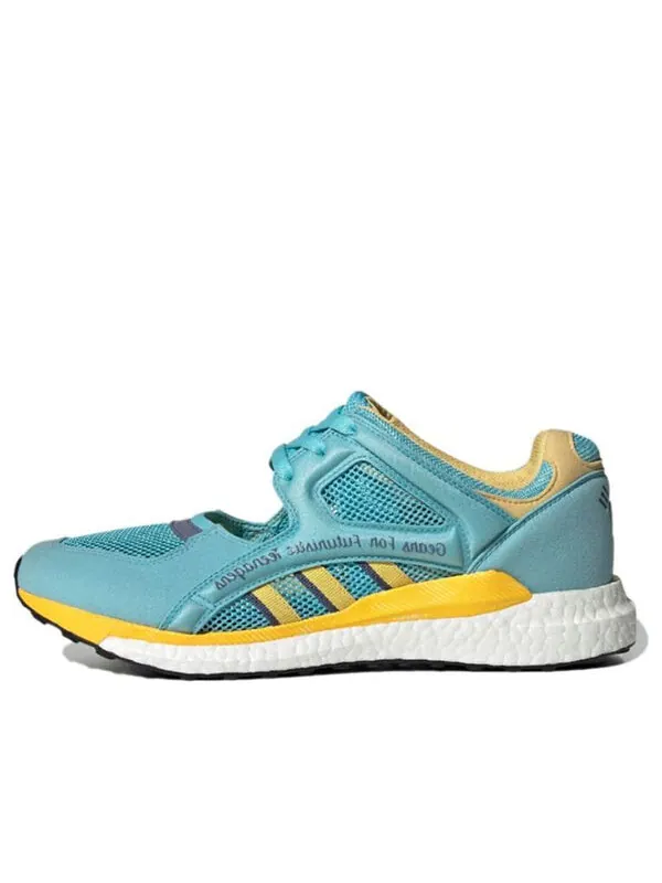 Кроссовки human made x eqt racing 'light blue' Adidas — изображение 1 из 4, синий/желтый