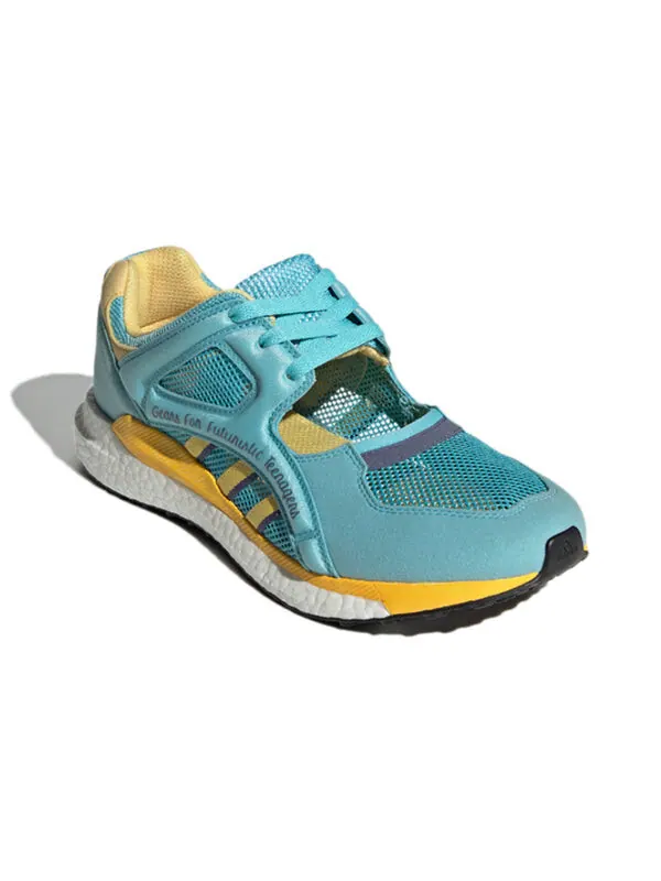 Кроссовки human made x eqt racing 'light blue' Adidas — изображение 3 из 4, синий/желтый