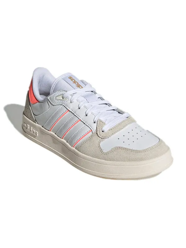 Кроссовки neo breaknet plus shoes Adidas — изображение 3 из 4, белый/серый/белый