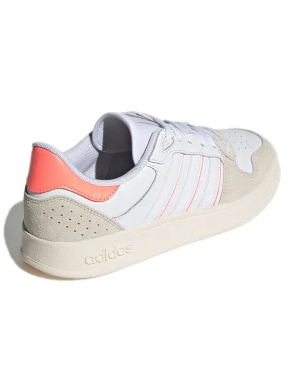 Кроссовки neo breaknet plus shoes Adidas — изображение 4 из 4, белый/серый/белый