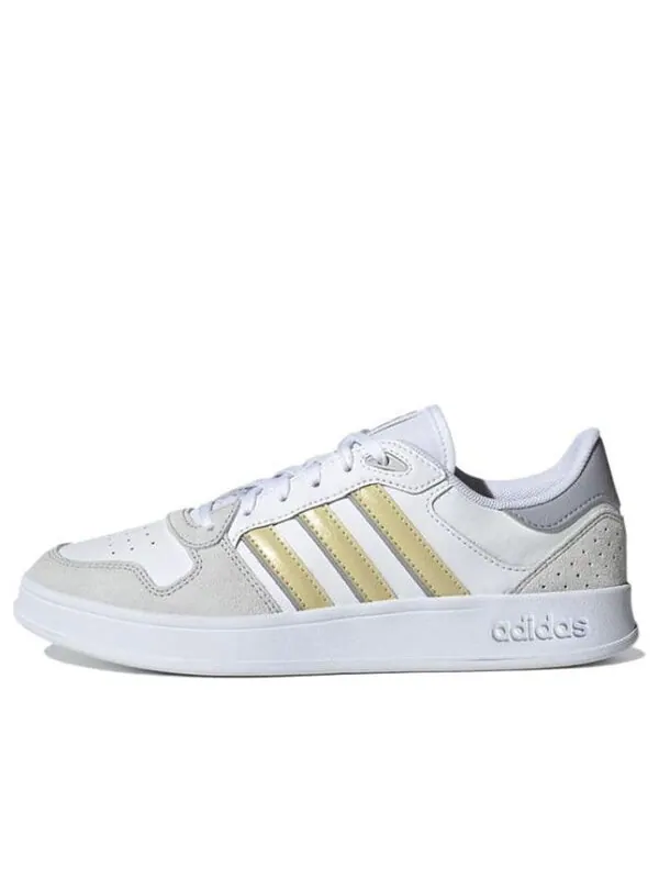Кроссовки (WMNS) adidas Neo Breaknet Plus 'White Gray Yellow' — изображение 1 из 4, желтый