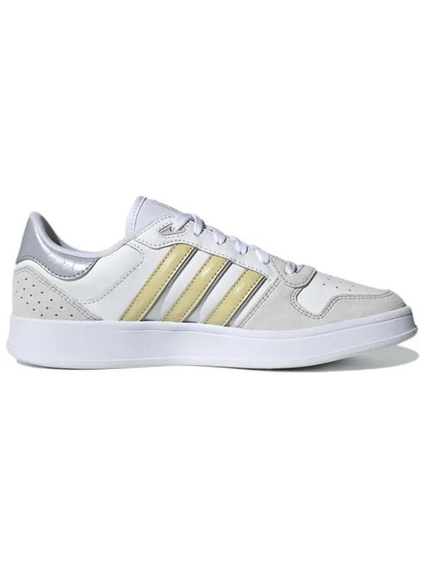Кроссовки (WMNS) adidas Neo Breaknet Plus 'White Gray Yellow' — изображение 2 из 4, желтый