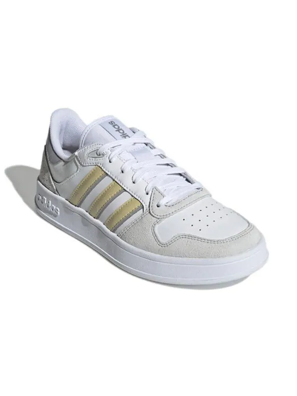 Кроссовки (WMNS) adidas Neo Breaknet Plus 'White Gray Yellow' — изображение 3 из 4, желтый