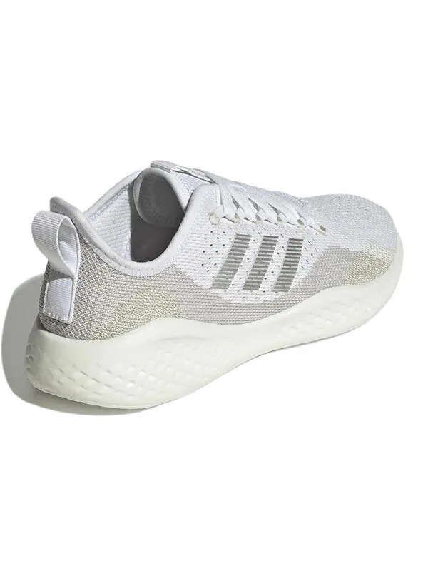 Кроссовки (WMNS) adidas Fluidflow 2.0 'Aluminium Matte Silver' — изображение 4 из 4, белый/серый