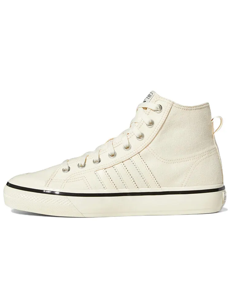 Кроссовки Nizza Adidas Originals High Rf 74 'Ecru Tint' — изображение 1 из 5, белый