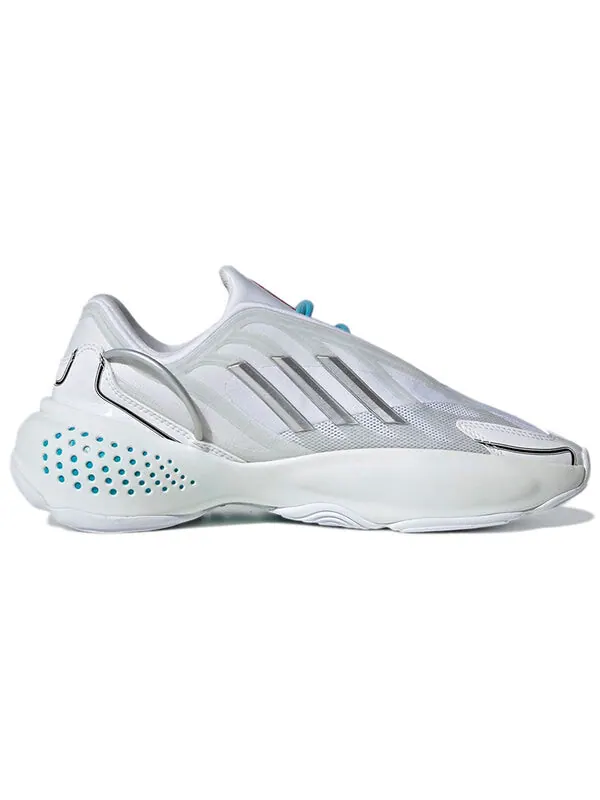 Кроссовки Ruby 9100m x Ozrah Consortium Adidas — изображение 2 из 4, белый/серебристый