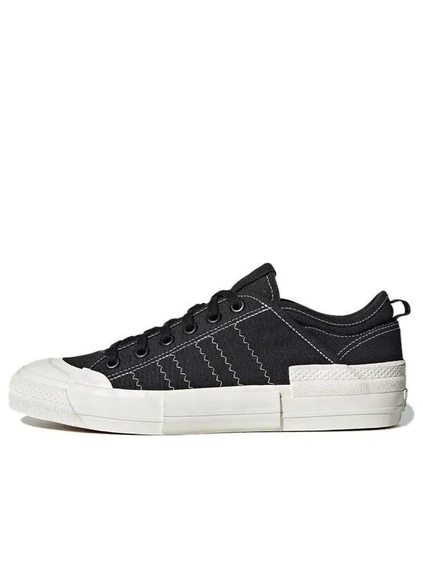 Кроссовки оригиналы nizza low mfx Adidas — изображение 1 из 4, черный/белый