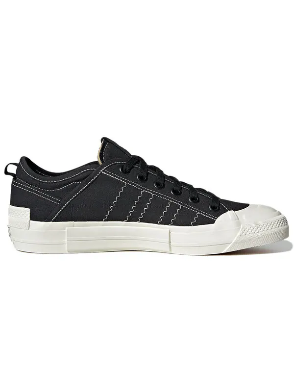 Кроссовки оригиналы nizza low mfx Adidas — изображение 2 из 4, черный/белый