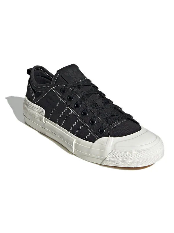 Кроссовки оригиналы nizza low mfx Adidas — изображение 3 из 4, черный/белый