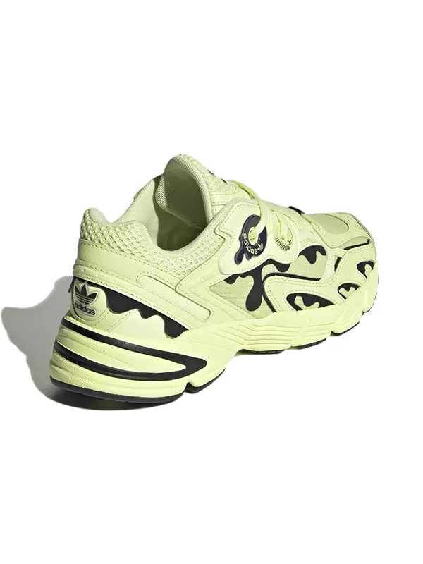 Кроссовки astir 'almost lime paint drip' Adidas — изображение 4 из 4, желтый