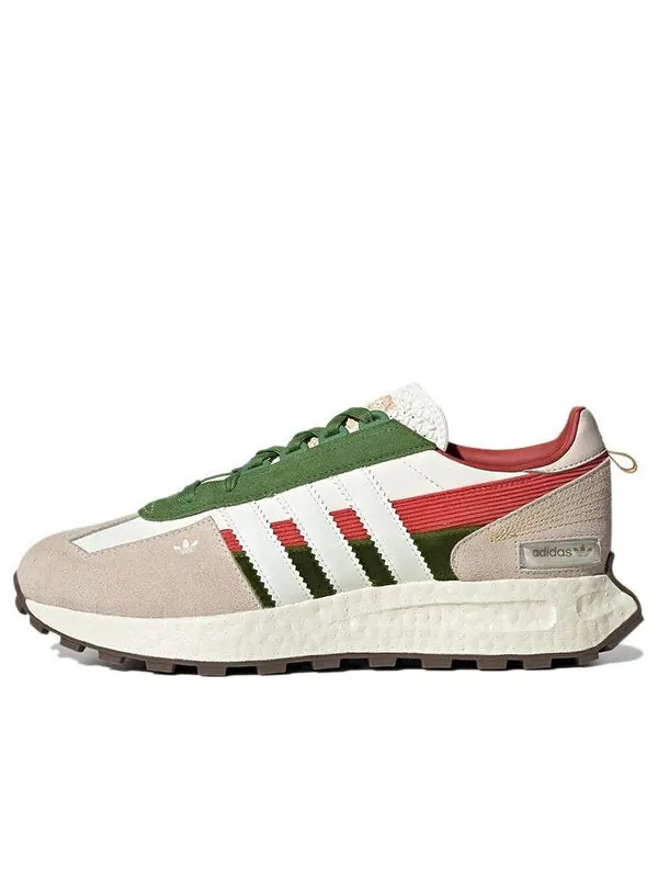 Кроссовки ретро e5 Adidas — изображение 1 из 4, белый/красный/зеленый