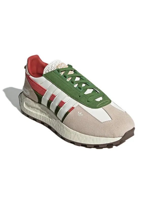 Кроссовки ретро e5 Adidas — изображение 3 из 4, белый/красный/зеленый