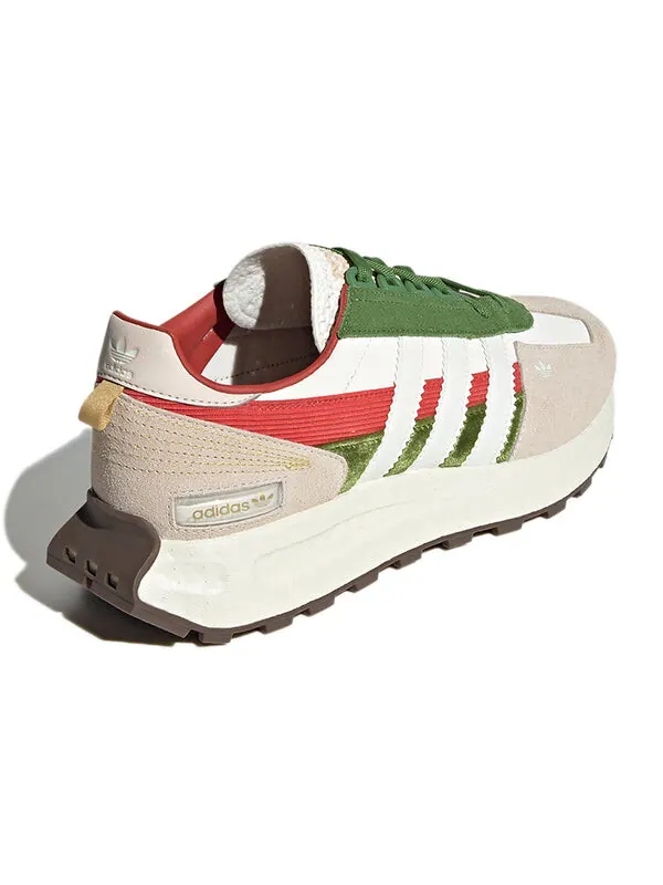 Кроссовки ретро e5 Adidas — изображение 4 из 4, белый/красный/зеленый
