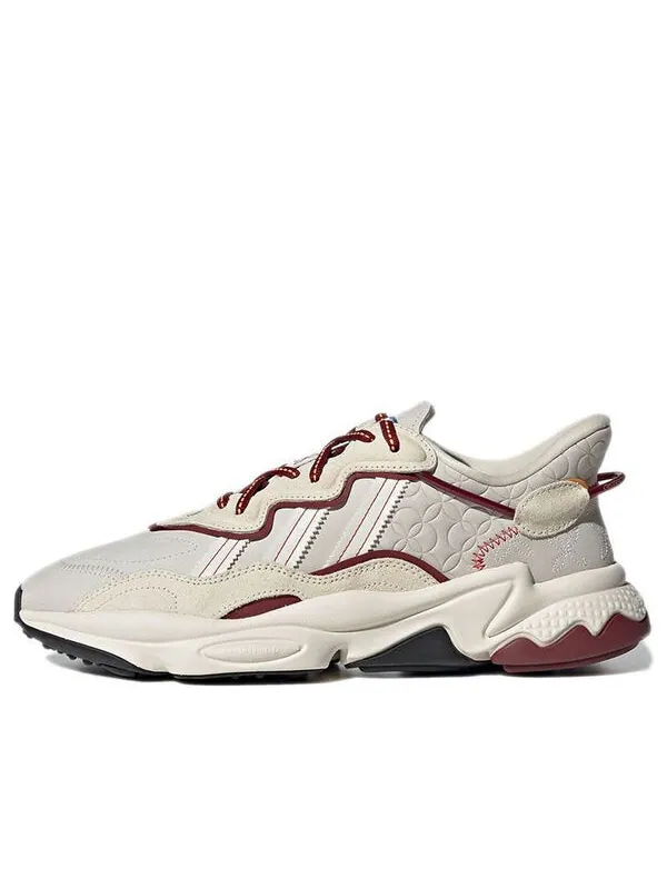 Кроссовки ozweego Adidas — изображение 1 из 4, белый/кремовый/красный