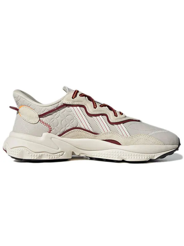 Кроссовки ozweego Adidas — изображение 2 из 4, белый/кремовый/красный