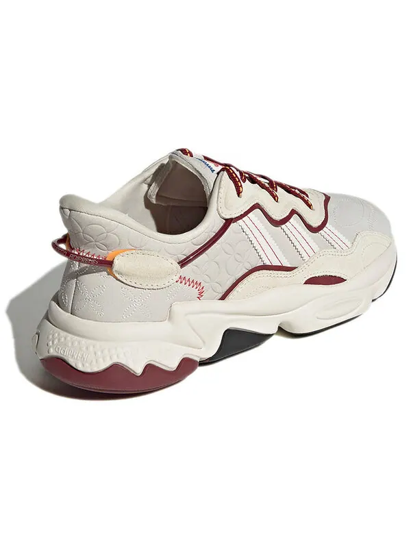Кроссовки ozweego Adidas — изображение 4 из 4, белый/кремовый/красный