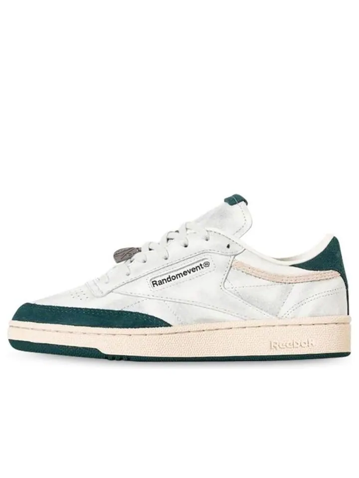 Кеды Randomevent x Reebok Club C Travel In Trouble 'White Green' — изображение 1 из 4, белый