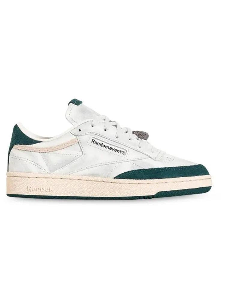 Кеды Randomevent x Reebok Club C Travel In Trouble 'White Green' — изображение 2 из 4, белый