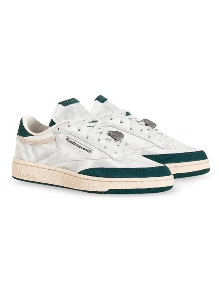 Кеды Randomevent x Reebok Club C Travel In Trouble 'White Green' — изображение 3 из 4, белый