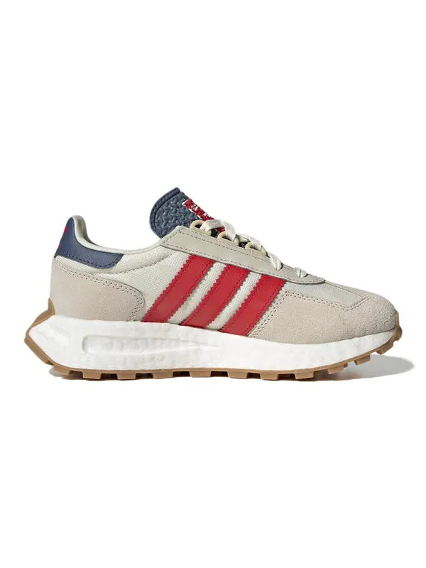 Кроссовки (GS) adidas originals Retropy E5 'Gray Red' — изображение 2 из 4, серый/красный
