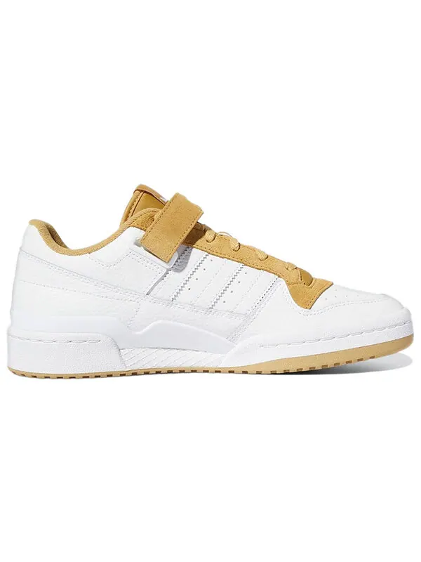 Кроссовки оригиналы форум низкий Adidas — изображение 2 из 4, белый/коричневый