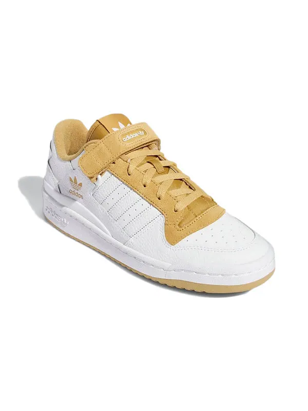 Кроссовки оригиналы форум низкий Adidas — изображение 3 из 4, белый/коричневый
