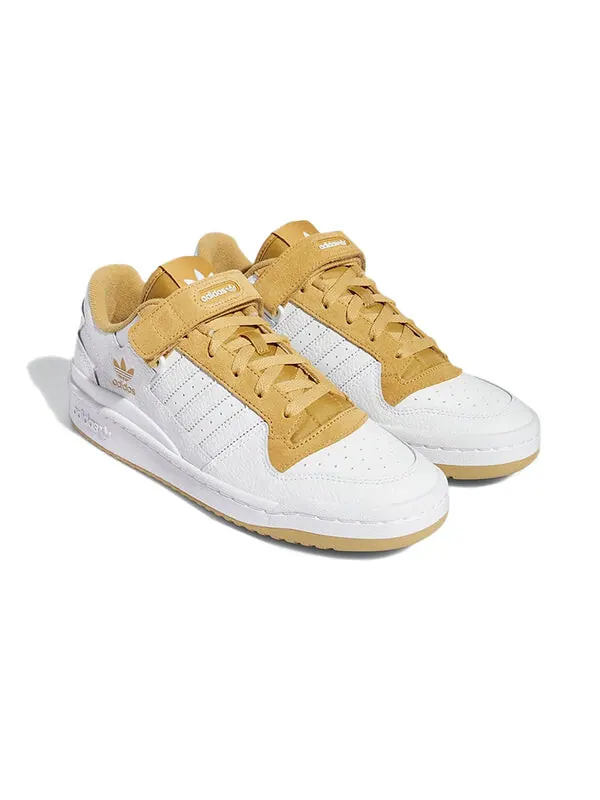 Кроссовки оригиналы форум низкий Adidas — изображение 4 из 4, белый/коричневый