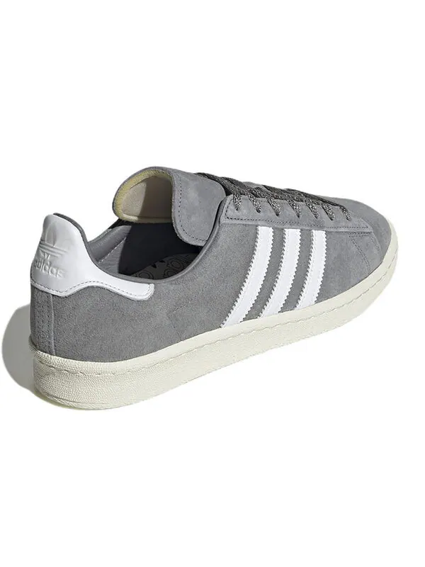 Кроссовки кампус 80-х Adidas — изображение 4 из 4, серый/белый
