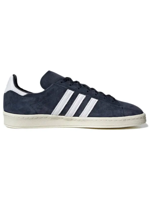 Кроссовки кампус 80-х Adidas — изображение 2 из 4, темный синий/белый
