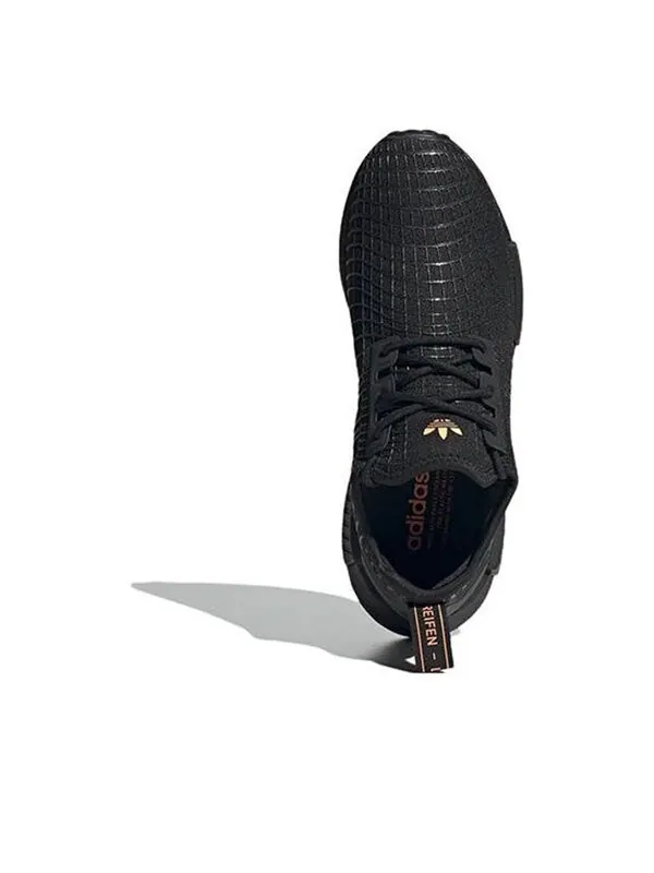 Кроссовки nmd r1 Adidas — изображение 3 из 3, черный