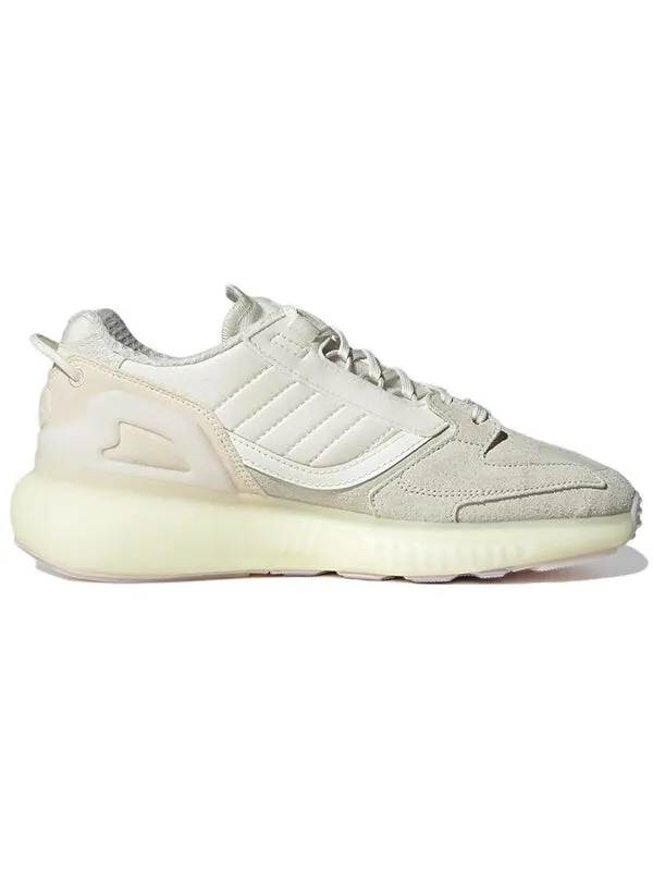 Кроссовки оригинал zx 5k boost Adidas — изображение 2 из 4, серый/белый