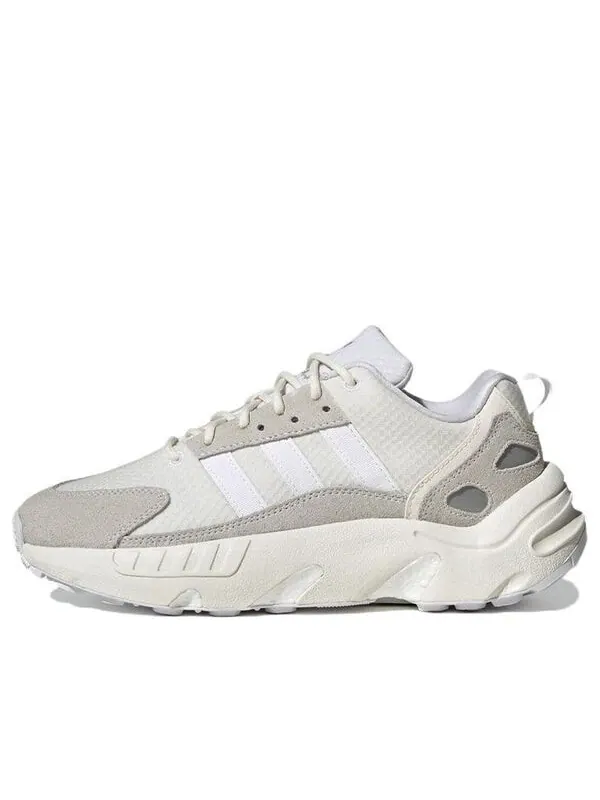 Кроссовки оригинал zx 22 boost Adidas — изображение 1 из 4, белый/белый/белый