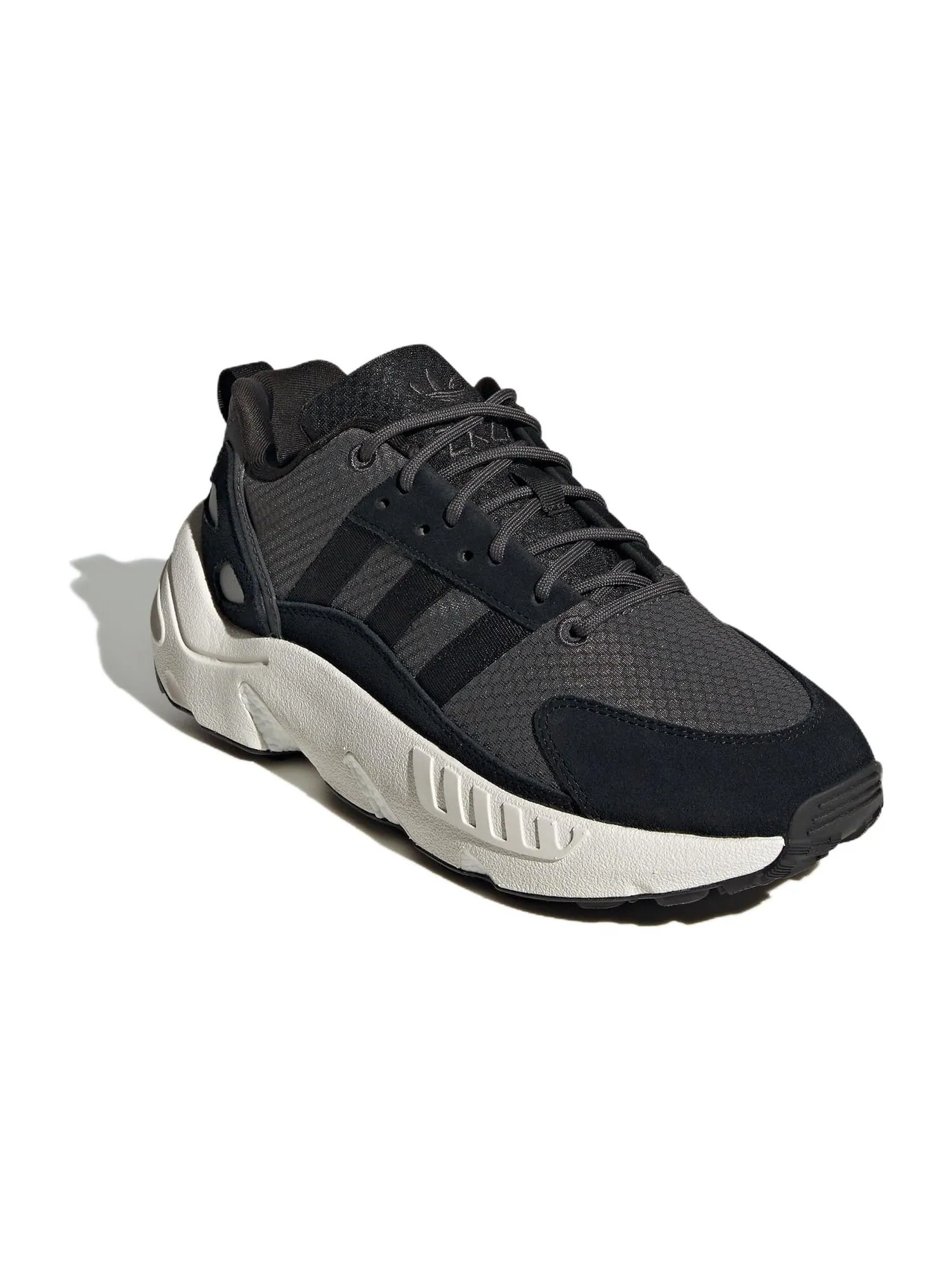 Кроссовки Adidas Originals ZX 22 Boost Unisex Low Top Running — изображение 3 из 6, черный серый