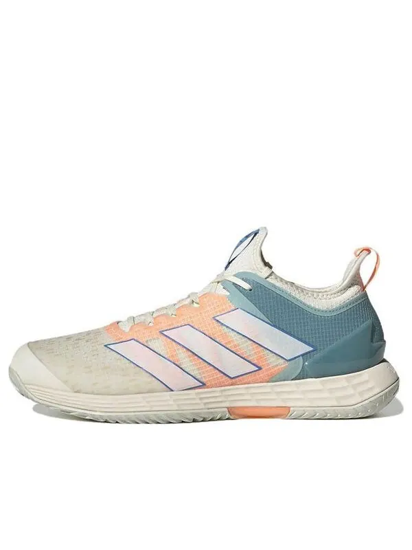 Кроссовки adizero ubersonic 4 'off white beam orange' Adidas — изображение 1 из 4, кремовый/синий