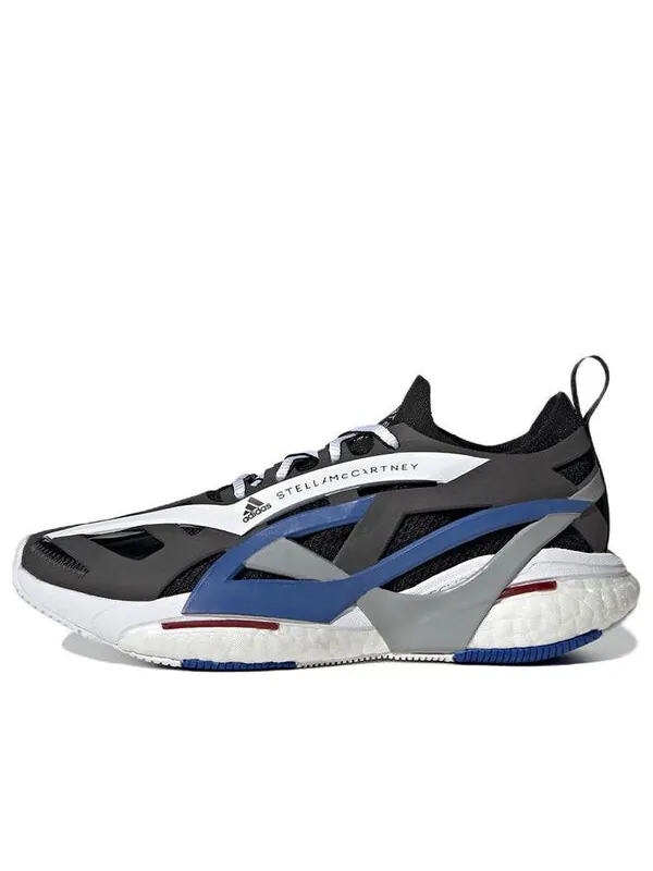 Кроссовки solarglide x stella mccartney Adidas — изображение 1 из 4, черный/синий