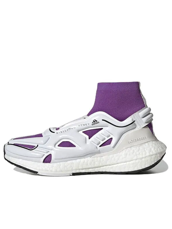 Кроссовки (WMNS) adidas Ultra Boost 22 x Stella Mccartney 'White Purple' — изображение 1 из 4, белый/фиолетовый
