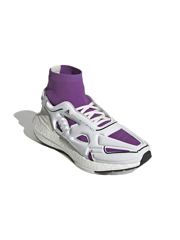 Кроссовки (WMNS) adidas Ultra Boost 22 x Stella Mccartney 'White Purple' — изображение 3 из 4, белый/фиолетовый